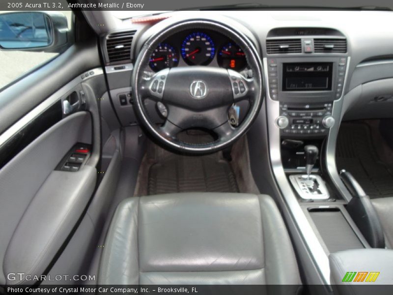 Anthracite Metallic / Ebony 2005 Acura TL 3.2