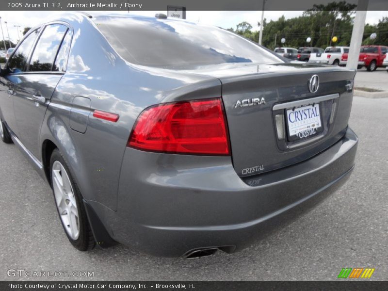 Anthracite Metallic / Ebony 2005 Acura TL 3.2