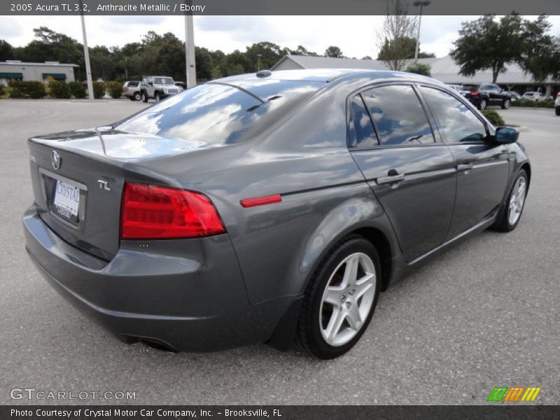 Anthracite Metallic / Ebony 2005 Acura TL 3.2
