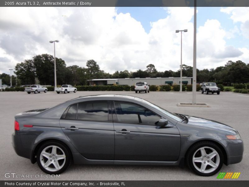 Anthracite Metallic / Ebony 2005 Acura TL 3.2