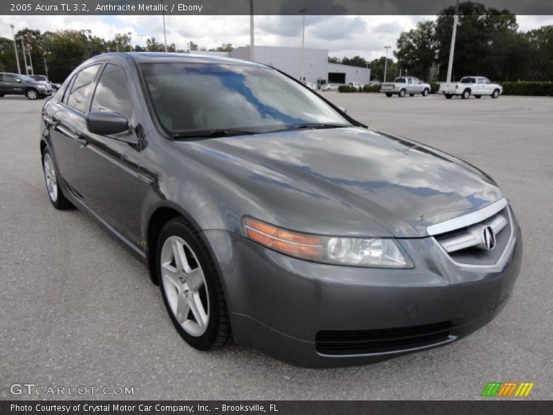Anthracite Metallic / Ebony 2005 Acura TL 3.2