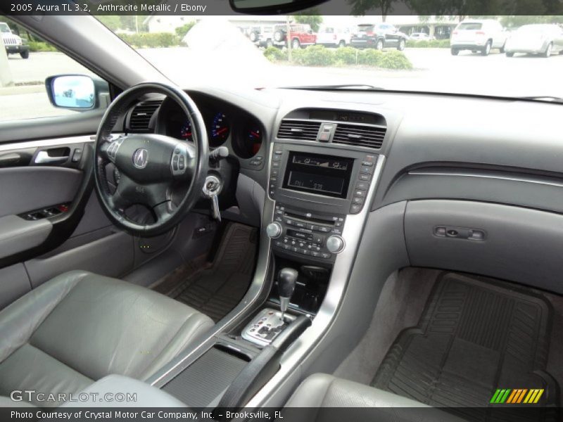 Anthracite Metallic / Ebony 2005 Acura TL 3.2