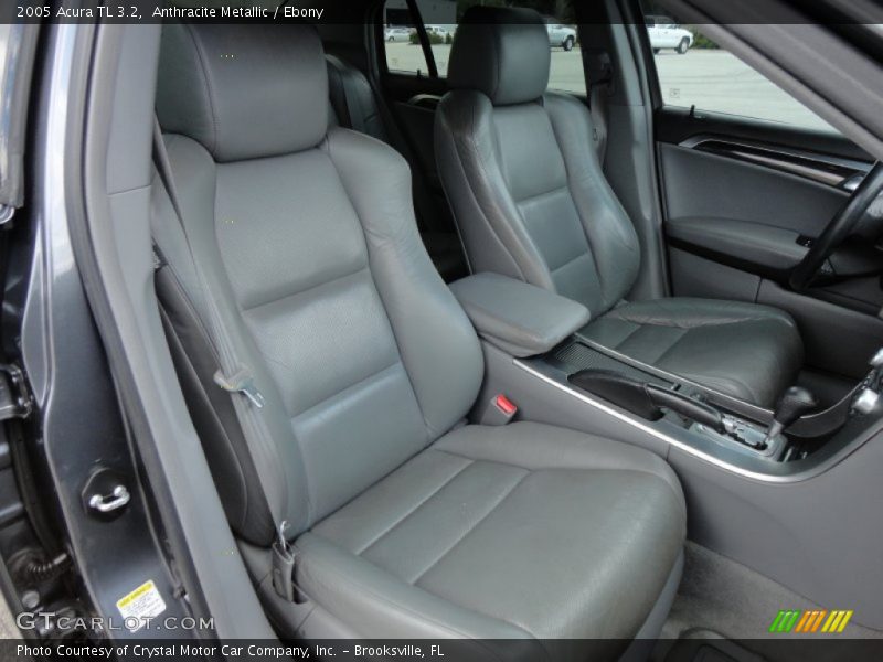 Anthracite Metallic / Ebony 2005 Acura TL 3.2