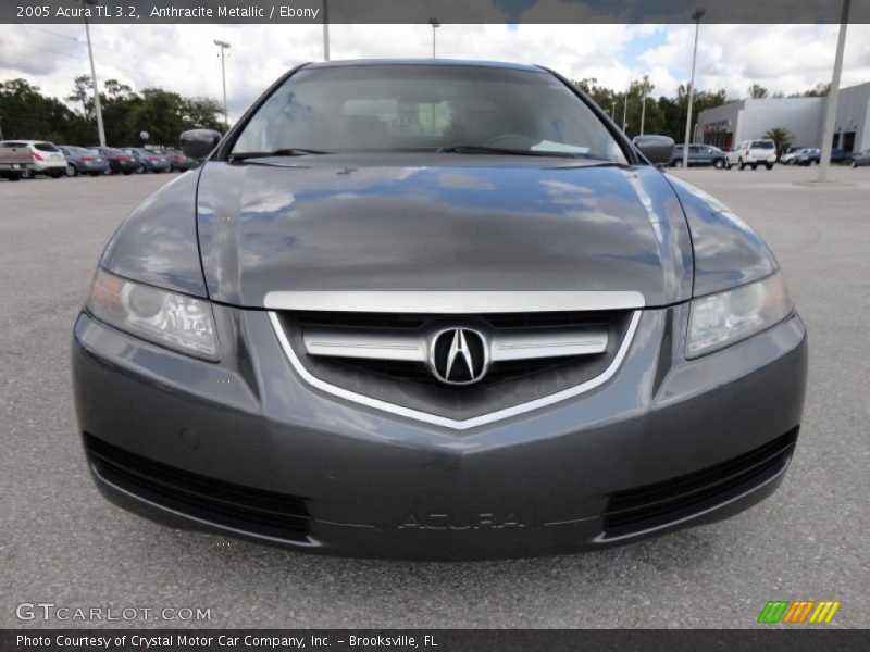 Anthracite Metallic / Ebony 2005 Acura TL 3.2