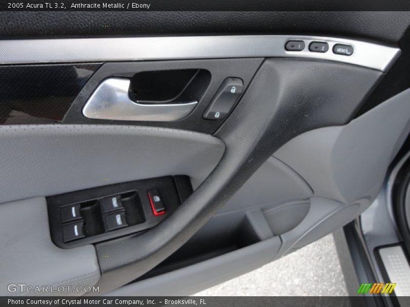 Anthracite Metallic / Ebony 2005 Acura TL 3.2