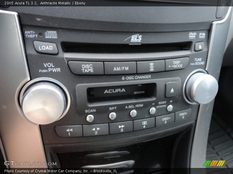 Anthracite Metallic / Ebony 2005 Acura TL 3.2