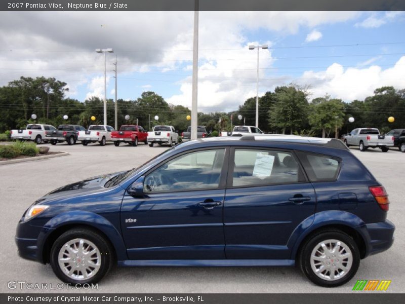 Neptune Blue / Slate 2007 Pontiac Vibe