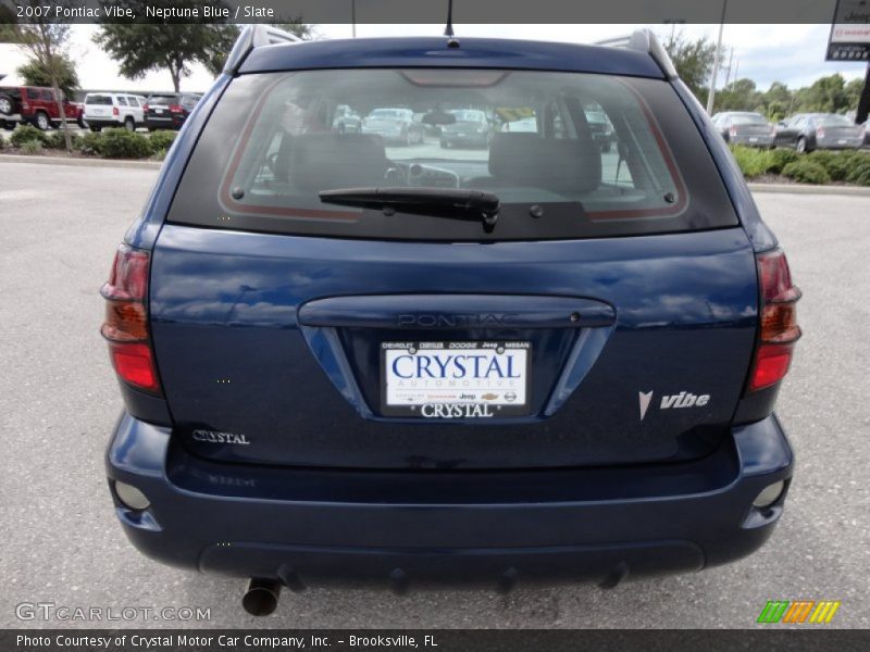 Neptune Blue / Slate 2007 Pontiac Vibe