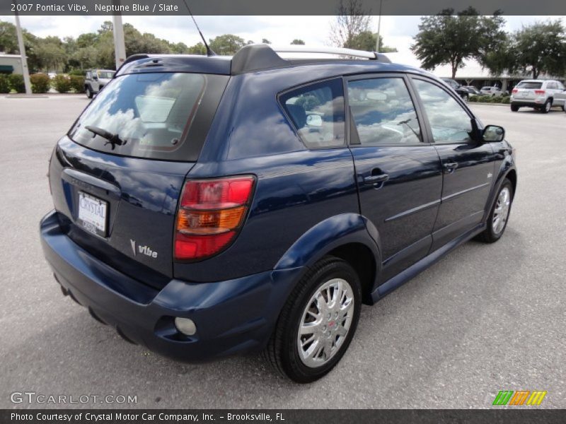 Neptune Blue / Slate 2007 Pontiac Vibe