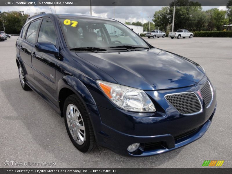 Neptune Blue / Slate 2007 Pontiac Vibe
