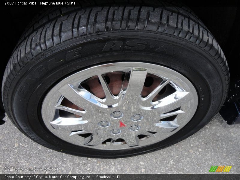 Neptune Blue / Slate 2007 Pontiac Vibe