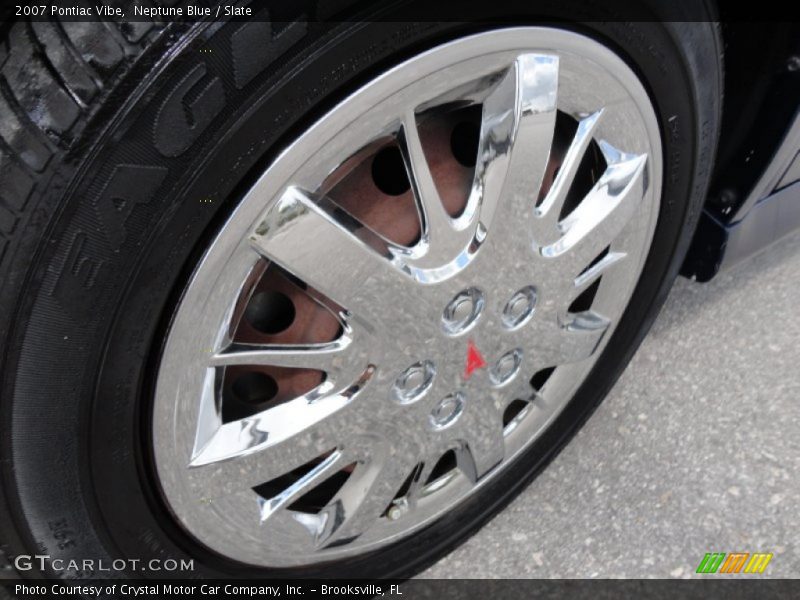 Neptune Blue / Slate 2007 Pontiac Vibe