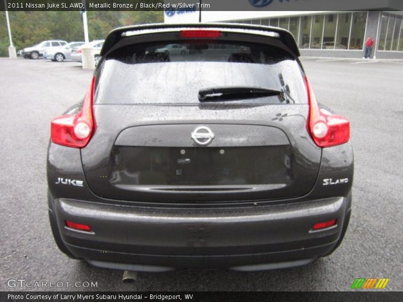 Metallic Bronze / Black/Red w/Silver Trim 2011 Nissan Juke SL AWD