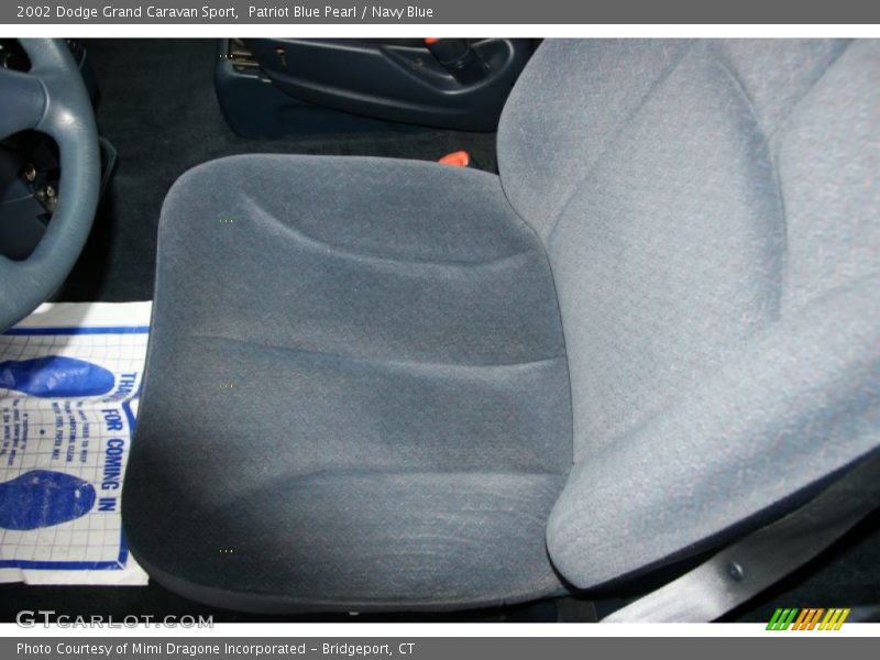 Patriot Blue Pearl / Navy Blue 2002 Dodge Grand Caravan Sport