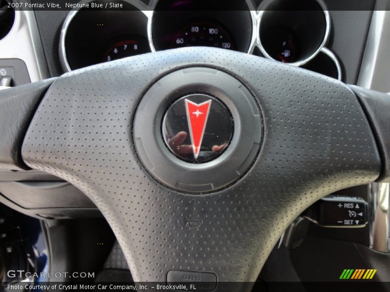 Neptune Blue / Slate 2007 Pontiac Vibe