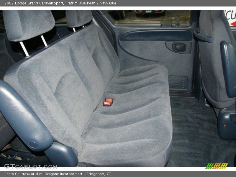 Patriot Blue Pearl / Navy Blue 2002 Dodge Grand Caravan Sport