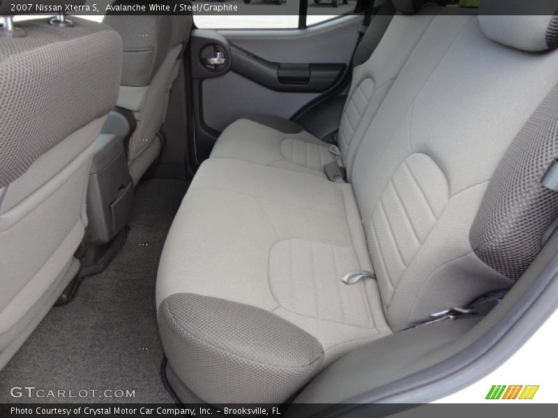 Avalanche White / Steel/Graphite 2007 Nissan Xterra S