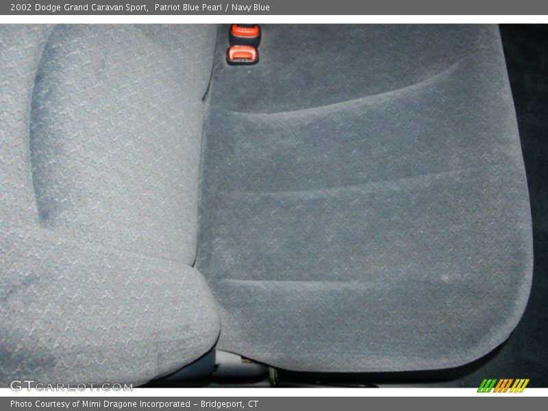 Patriot Blue Pearl / Navy Blue 2002 Dodge Grand Caravan Sport