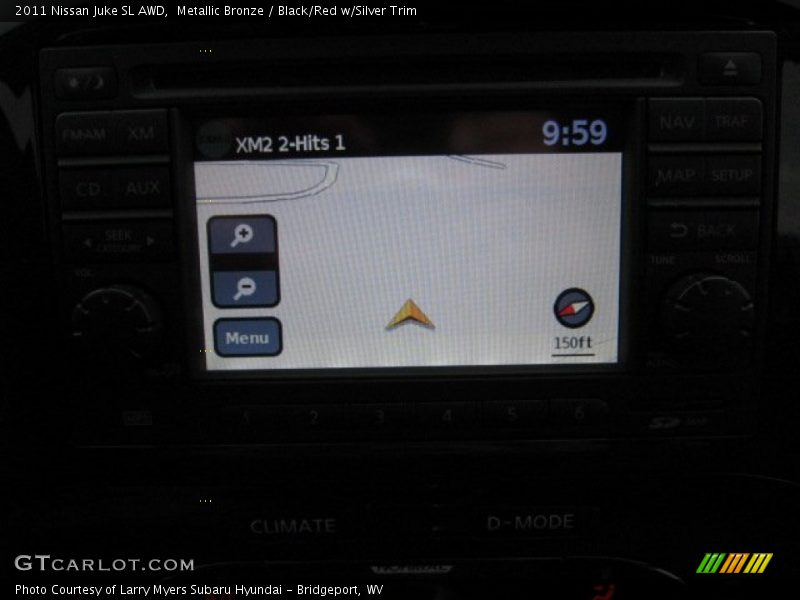Metallic Bronze / Black/Red w/Silver Trim 2011 Nissan Juke SL AWD