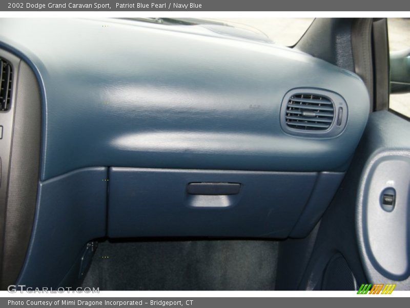 Patriot Blue Pearl / Navy Blue 2002 Dodge Grand Caravan Sport