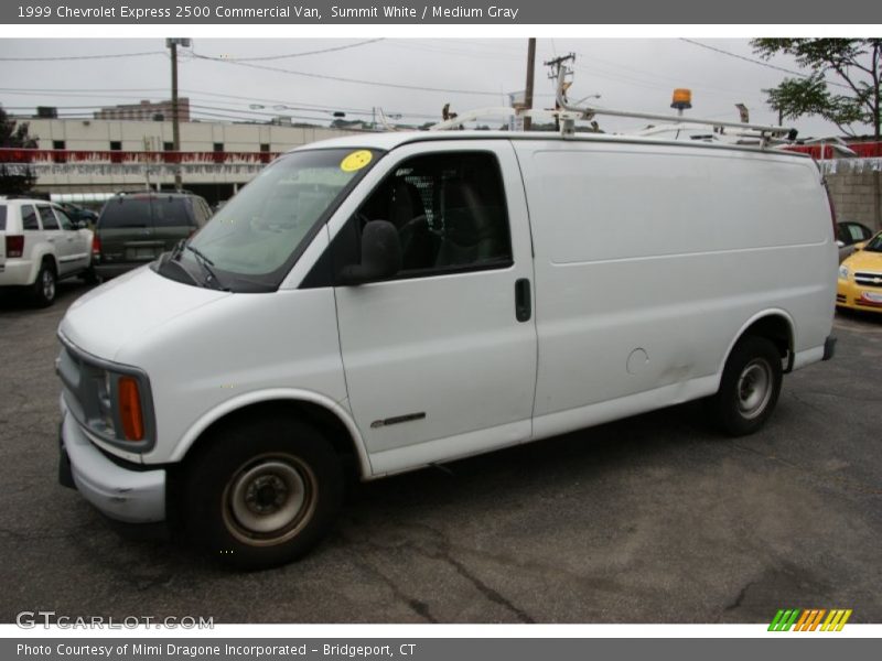 Summit White / Medium Gray 1999 Chevrolet Express 2500 Commercial Van