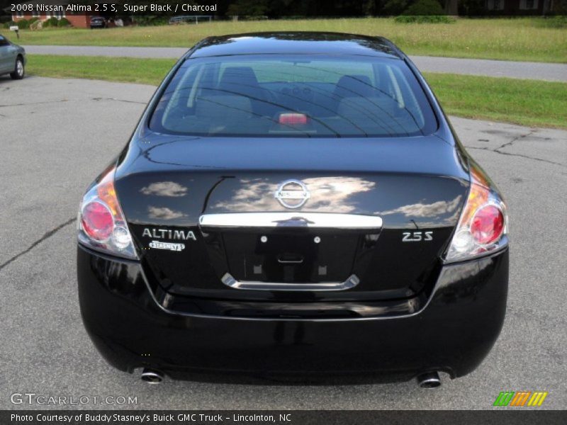 Super Black / Charcoal 2008 Nissan Altima 2.5 S