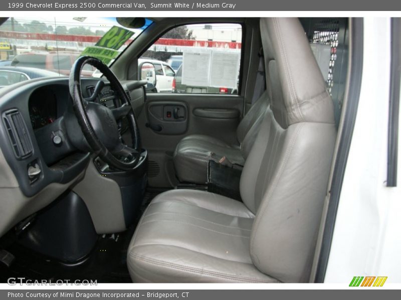 Summit White / Medium Gray 1999 Chevrolet Express 2500 Commercial Van