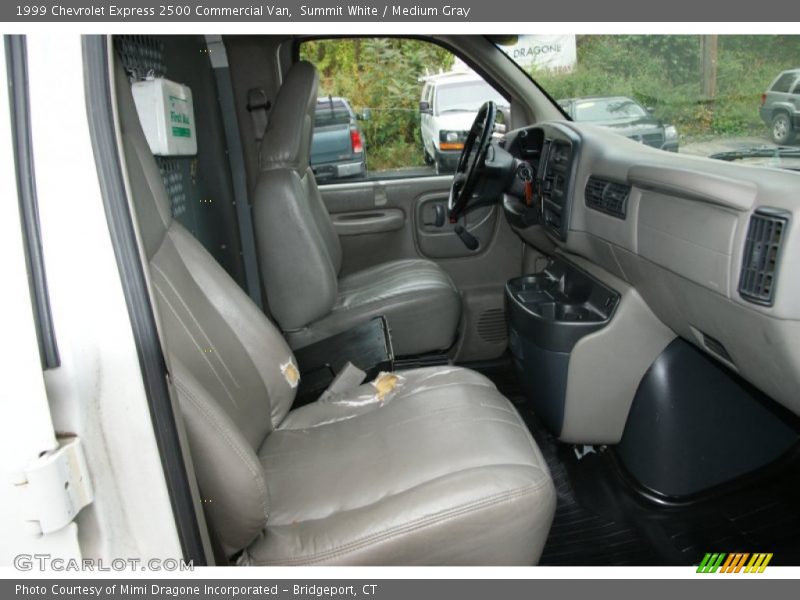 Summit White / Medium Gray 1999 Chevrolet Express 2500 Commercial Van