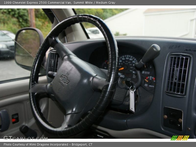 Summit White / Medium Gray 1999 Chevrolet Express 2500 Commercial Van