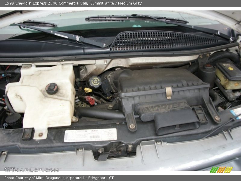 Summit White / Medium Gray 1999 Chevrolet Express 2500 Commercial Van