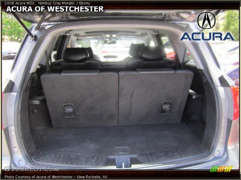 Nimbus Gray Metallic / Ebony 2008 Acura MDX