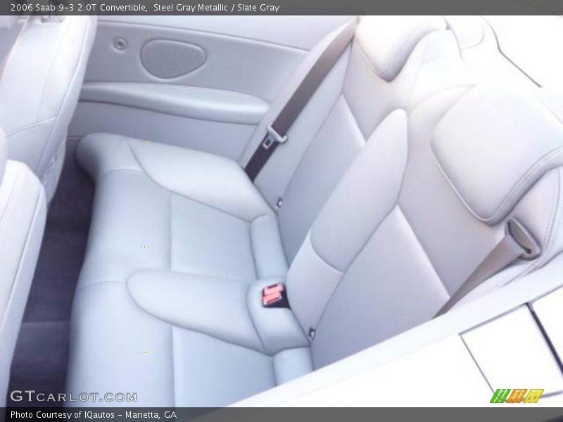 Steel Gray Metallic / Slate Gray 2006 Saab 9-3 2.0T Convertible