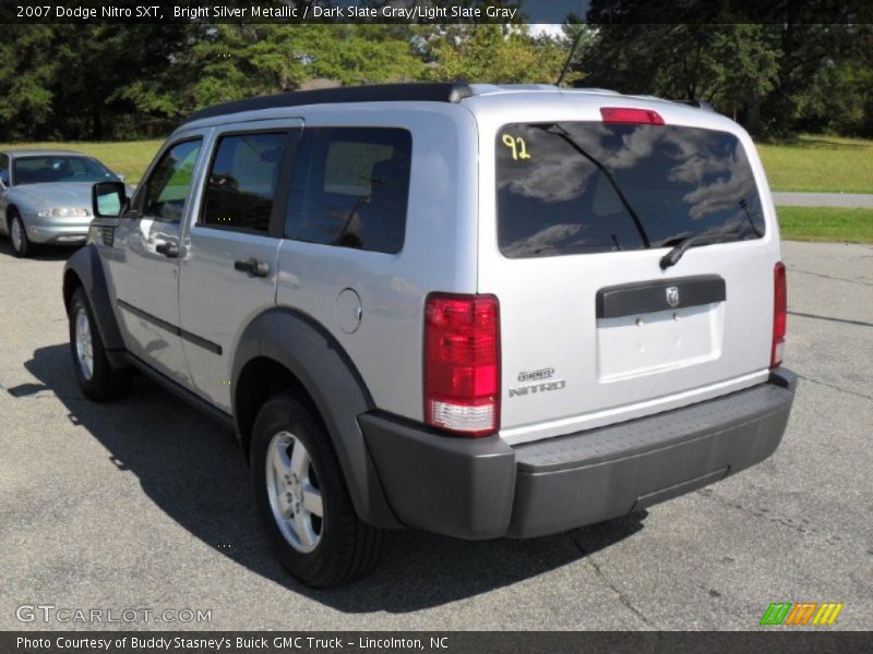 Bright Silver Metallic / Dark Slate Gray/Light Slate Gray 2007 Dodge Nitro SXT