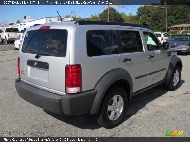 Bright Silver Metallic / Dark Slate Gray/Light Slate Gray 2007 Dodge Nitro SXT