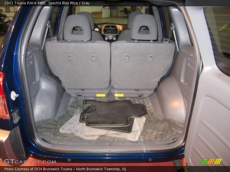 Spectra Blue Mica / Gray 2003 Toyota RAV4 4WD