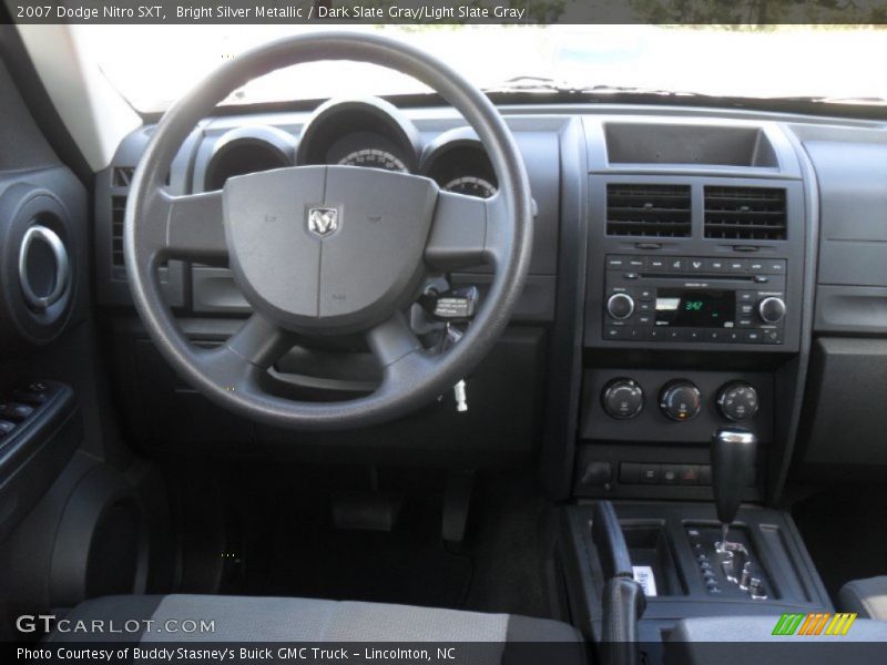 Bright Silver Metallic / Dark Slate Gray/Light Slate Gray 2007 Dodge Nitro SXT
