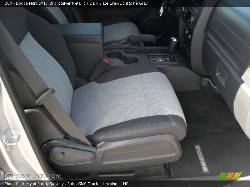Bright Silver Metallic / Dark Slate Gray/Light Slate Gray 2007 Dodge Nitro SXT