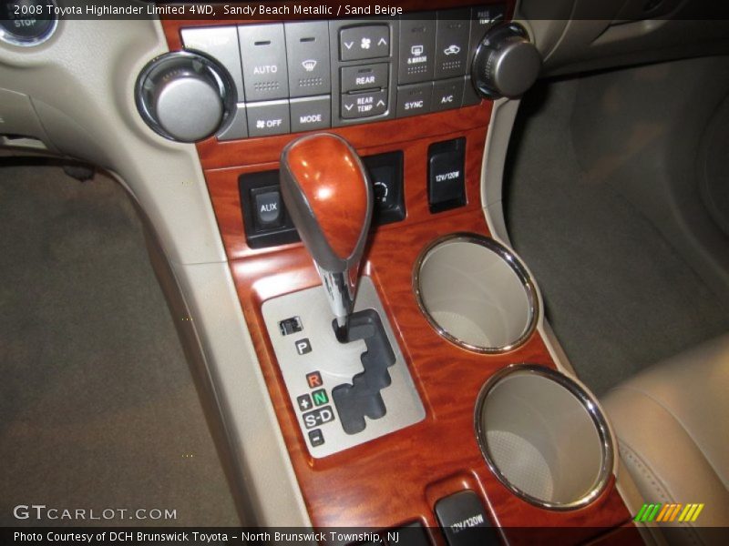 Sandy Beach Metallic / Sand Beige 2008 Toyota Highlander Limited 4WD