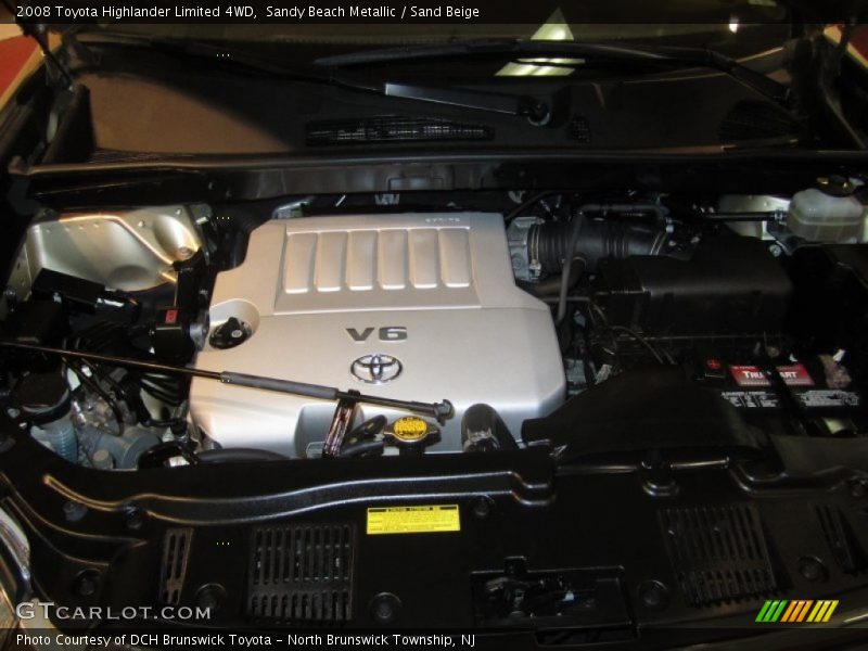 Sandy Beach Metallic / Sand Beige 2008 Toyota Highlander Limited 4WD