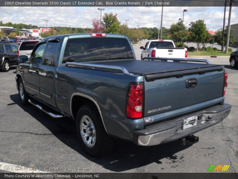 Blue Granite Metallic / Dark Charcoal 2007 Chevrolet Silverado 1500 Classic LT Extended Cab