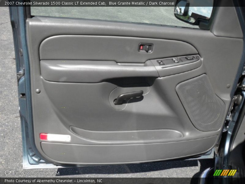 Blue Granite Metallic / Dark Charcoal 2007 Chevrolet Silverado 1500 Classic LT Extended Cab