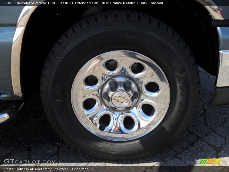 Blue Granite Metallic / Dark Charcoal 2007 Chevrolet Silverado 1500 Classic LT Extended Cab