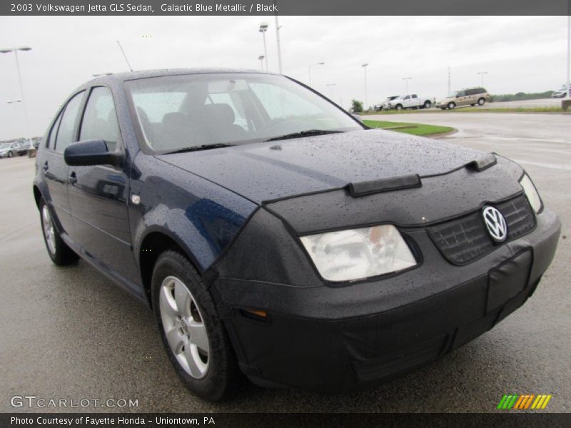 Galactic Blue Metallic / Black 2003 Volkswagen Jetta GLS Sedan