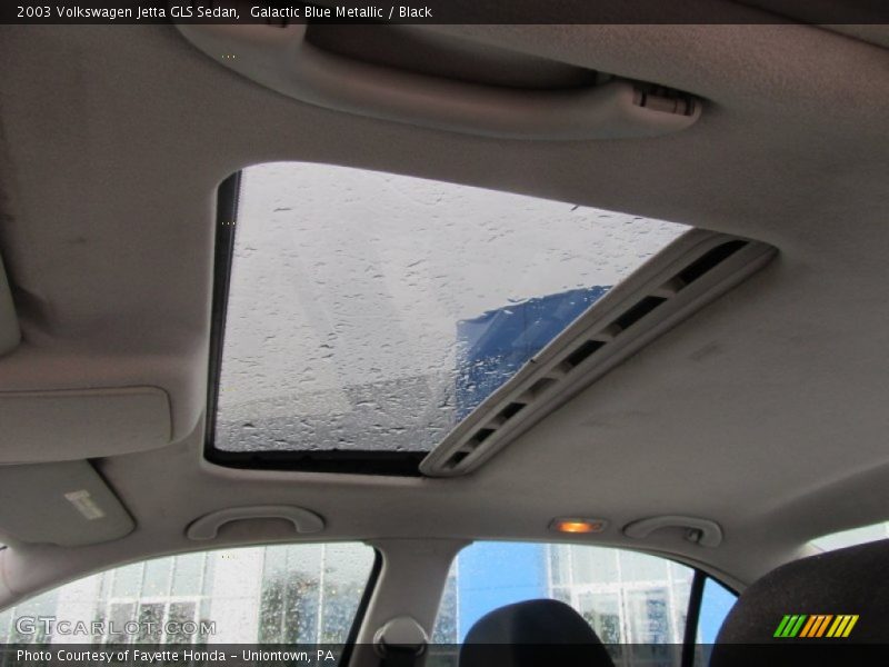 Galactic Blue Metallic / Black 2003 Volkswagen Jetta GLS Sedan