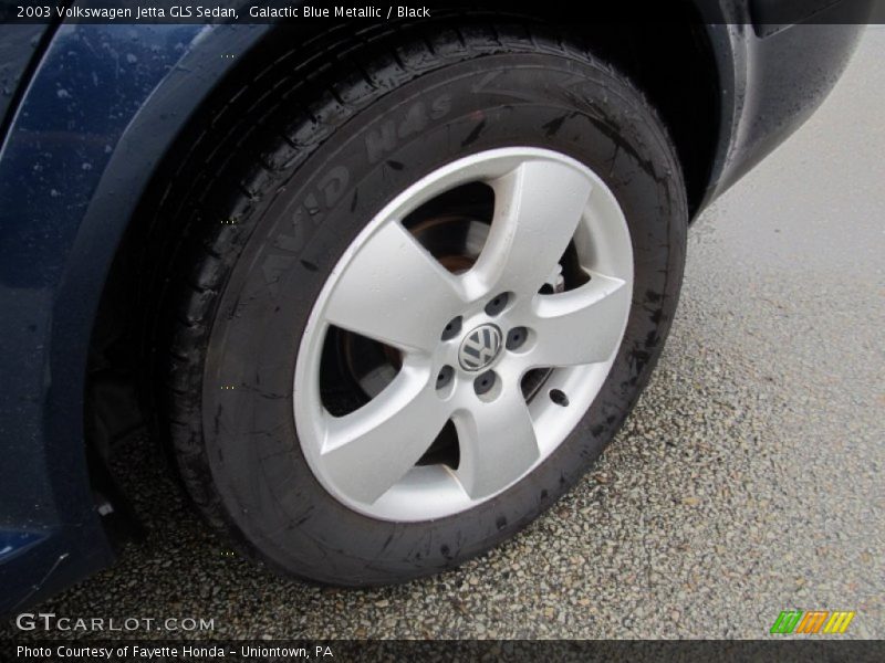 Galactic Blue Metallic / Black 2003 Volkswagen Jetta GLS Sedan
