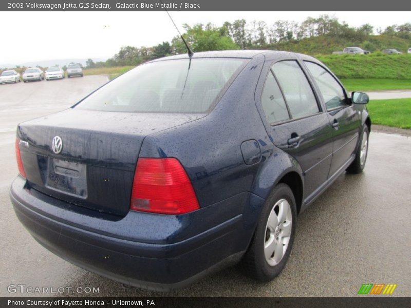 Galactic Blue Metallic / Black 2003 Volkswagen Jetta GLS Sedan