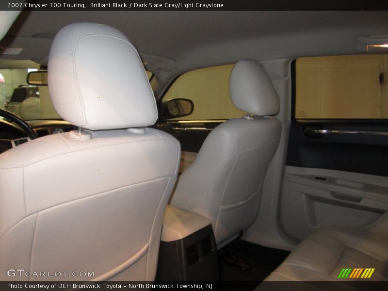 Brilliant Black / Dark Slate Gray/Light Graystone 2007 Chrysler 300 Touring