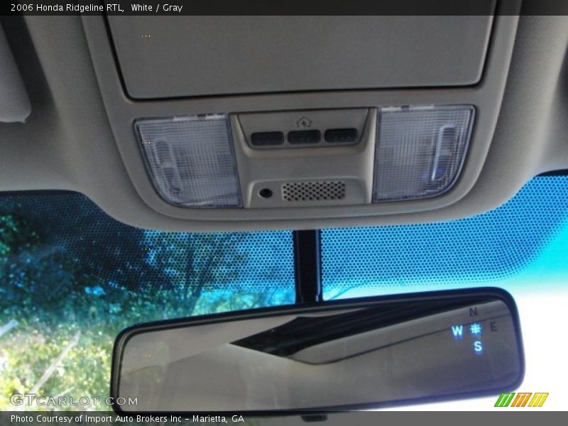White / Gray 2006 Honda Ridgeline RTL