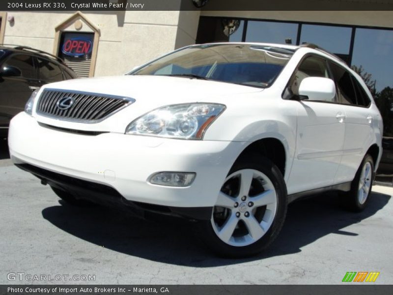Crystal White Pearl / Ivory 2004 Lexus RX 330