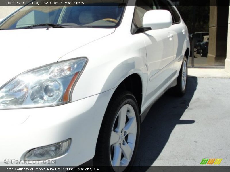 Crystal White Pearl / Ivory 2004 Lexus RX 330